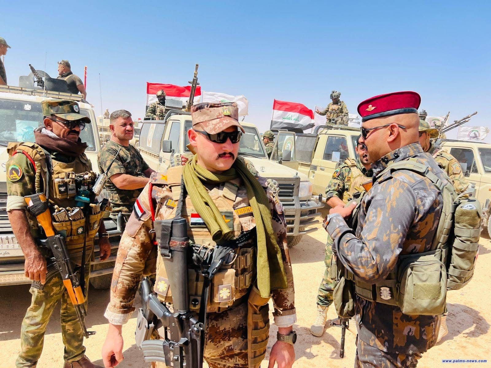 الحشد الشعبي ينفذ عملية أمنية في وادي حوران